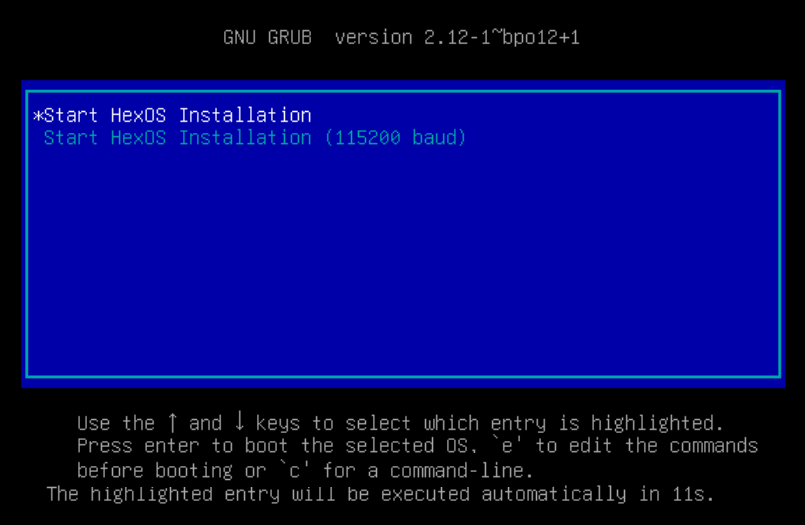 Enlarge image Boot Screen