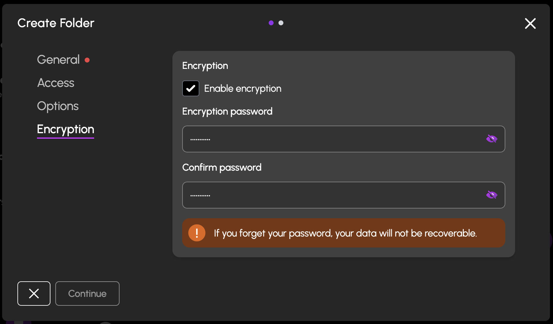 Folder Encryption