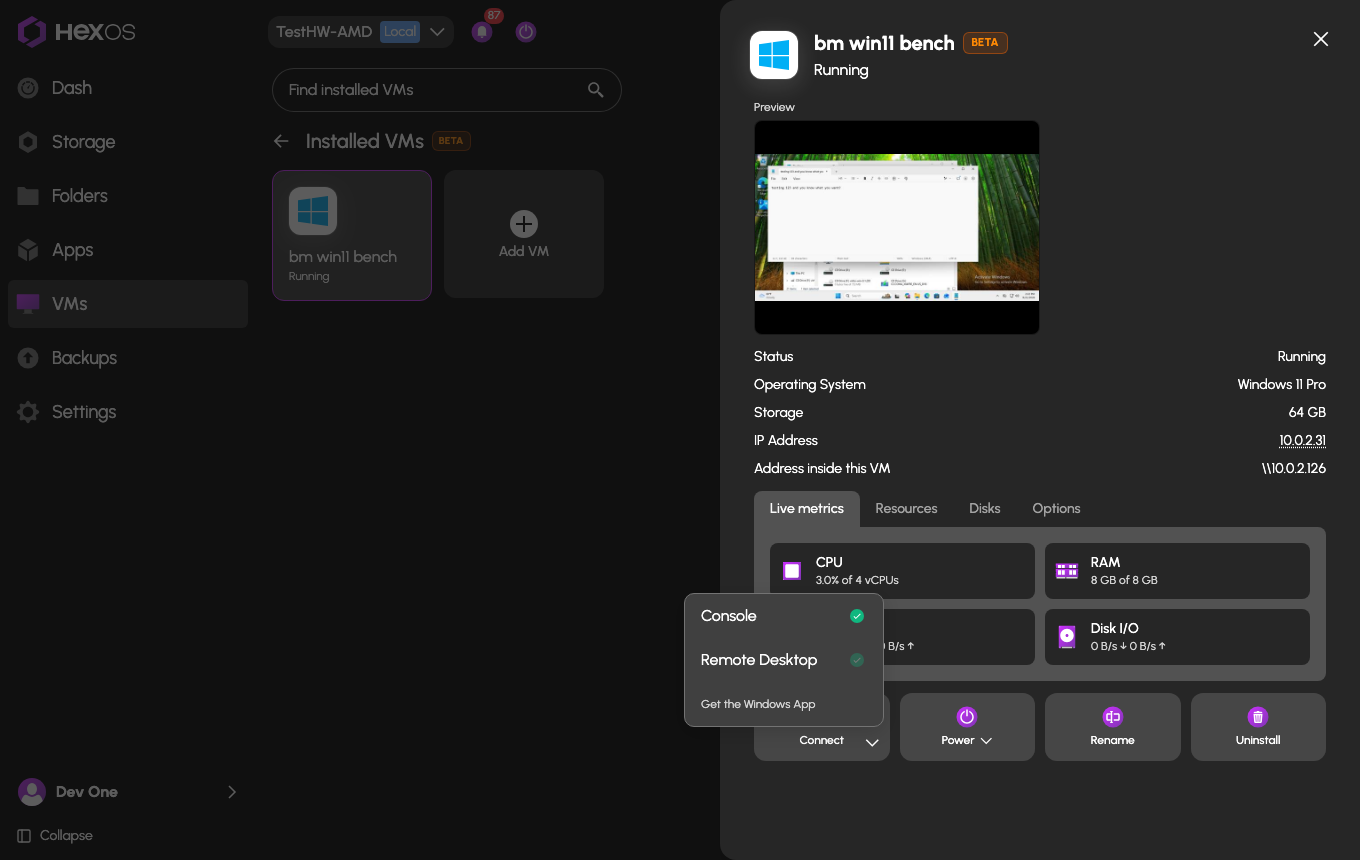vms-connect-menu