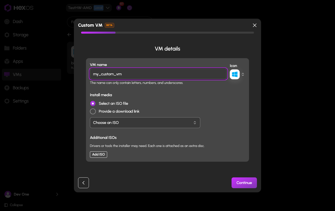 vms-custom-vm-details