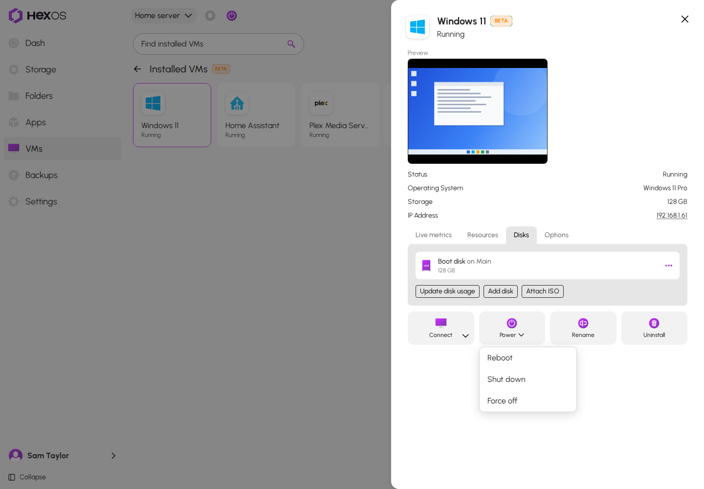 vms-power-menu