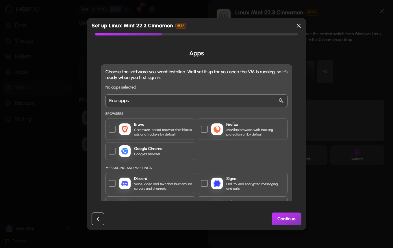 vms-setup-apps